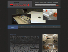 Tablet Screenshot of marbresbruguera.com